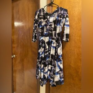 Abstract Pattern dress